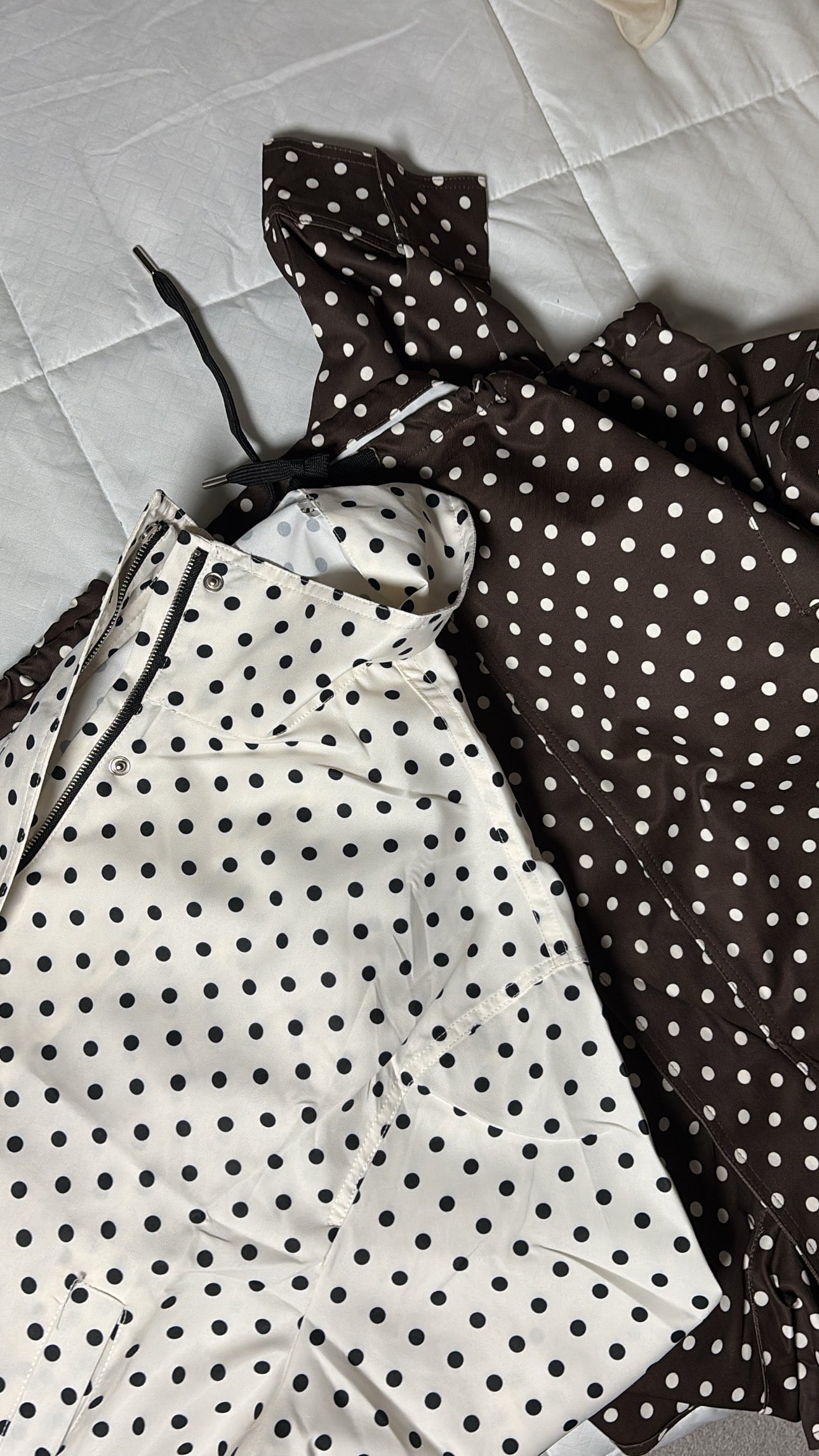 Polka Dots Jacket Blanco